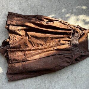 Anthropologie Women's Brown Playsuit-romper